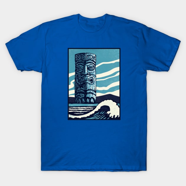 Guardian Tiki T-Shirt by ChetArt